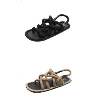 SAGACE sandalen vrouwen schoenen Casual Schoenen Vrouwen Sandalen Platte Zool Open Teen Henneptouw Persoonlijkheid Romeinse Schoenen Sandalen Vrouwelijke