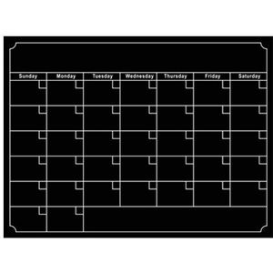 Magnetische Maandelijkse Kalender Milieubescherming Magneet Wekelijkse Planner Home Klaslokaal Herbruikbare Kantoorbenodigdheden