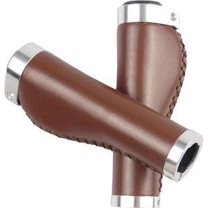 Mountainbike Accessoires Fiets Lederen Stuur Dode Vlieg Mountainbike Stuur Grip Comfortabele Lederen Handvatten