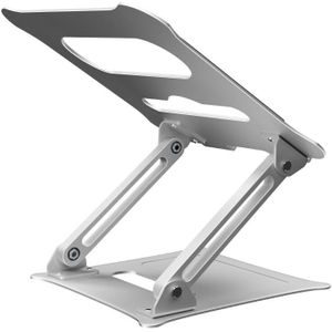 Aluminium Laptop Houder Aanpassing Laptop Stand Voor Macbook Pro Opvouwbare Ondersteuning Notebook Stand Riser Base Cooling Laptop Koeler