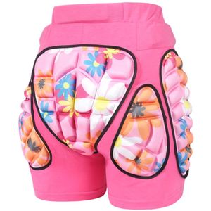 Kids 3D Hip Beschermende Korte Broek Butt Veiligheid Guard Broek Anti-Val Voor Skiën Schaatsen DO2