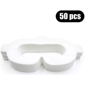 50Pcs Zweetabsorberende Oogmasker Vr Bril Wegwerp Patches Eye Masker Voor Oculus Quest Voor Oculus Gaan