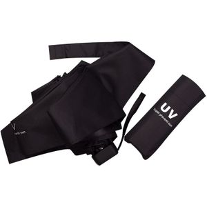 8 Kleuren Zonnescherm Uv Bescherming Ultralichte Kleine Mini Pocket Zwarte Coating Paraplu Tweeërlei Gebruik Sunny Rain Paraplu voor Vrouw