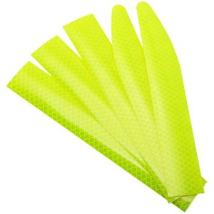 Auto Reflecterende Sticker Waarschuwing Strip Tape Traceless Beschermende Auto Sticker Waarschuwen Op Carrosserie Kofferbak Buitenkant Auto Accessoires