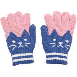 Kind Kids Winter Warme Dikke Handschoenen Baby Meisjes Jongens Peuter Magic Wanten Imitatie Kasjmier Leuke Baby Handschoenen 4-8Y