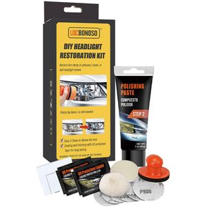 Diy Koplamp Restauratie Polijsten Kits Koplamp Schoon Plakken Systemen Car Care Wassen Hoofd Lampen Bleekmiddel Opknappen Reparatie