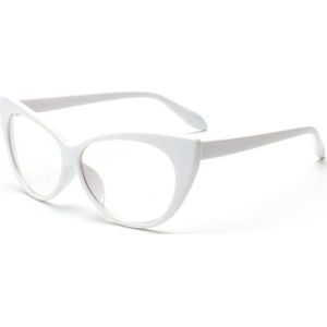 Zo & Ei Mode Retro Kat Ogen Vrouwen Bril Frame Vintage Rode Strepen Clear Lens Eyewear Mannen Optics Bril frame