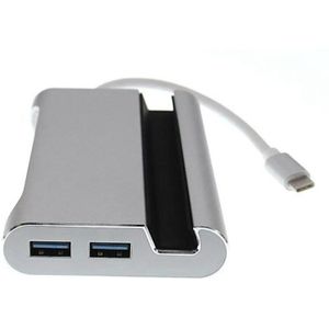 Type C Hub Docking Station Voor Laptop Smartphones 7 In 1 Vga Pd Lan Hdmi Usb3.0 Poort Uitbreiding Huawei matebook