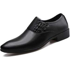 Mannen Schoenen Lederen Embossing Klassieke Mode Luxe Mannen Schoenen Slijtvast Antislip Mans Schoeisel Anti-Slip zwarte Schoenen
