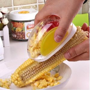 1 PC Corn gereedschap stripper cob remover Maïs scheerapparaat Maïs Dunschiller Koken gereedschap Keuken accessoires KX 016