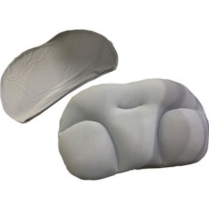 Alle-Ronde 3D Ergonomische Foam Deeltjes Lendensteun Pad Extra Kussen Ei Kussen Slaap Steun Kussen Wervelkolom Cervicale Kussen