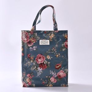 stuff pouch katoenen boodschappentas vrouwen item organizer eco tas voor dame zakken afdrukken bloem decoratie