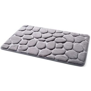 6 Coral Fleece Badkamer Memory Foam Tapijt Kit Wc Bad Antislipmatten Floor Tapijt Set Matras voor Badkamer decor 40x60cm