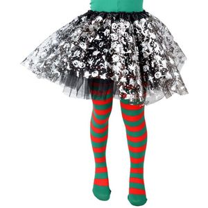 D55E Halloween Cosplay Kinderen Streep Panty Kousen Baby Jongens Meisjes Kostuums