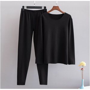 Winter Mannen Thermisch Ondergoed Plus Pluche Mannen Lange Onderbroek Set WD004