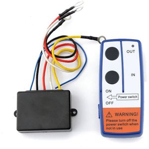 23A Dc 12V 50FT Afstandsbediening Kit Wireless Winch Afstandsbediening Schakelaar Voor Truck Atv Suv Winch Universele Schakelaar