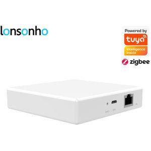 Lonsonho Tuya Smart Leven Zigbee Hub Compatibel Met Tuya Zigbee Schakelaar Smart Home Automation Modules