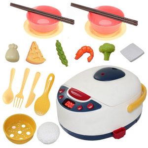 FBIL-22Pcs Keuken Pretend Play Koken Speelgoed Simulatie Huishoudelijke Apparaten Voor Kinderen Rijstkoker