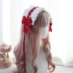 Japanse Zachte Zus Lolita Wit Hoofddeksel Van Kant Hoofdband Fee Zus Haarband Wilde Zachte Zus Lolita Kleine Haar Kc
