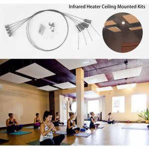 Infrarood Verwarming Panel Plafond Gemonteerde Accessoires Opknoping Kits
