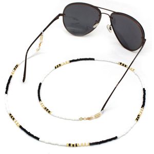 Mode Unisex Anti-Verloren Acryl Kralen Ketting Gezichtsmasker Lanyards Leesbril Chain Hals Bandjes Masker Cord Holder