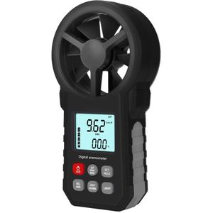 Handheld Digit Alanemometer Achtergrondverlichting Thermometer Wind Gauge Meter Speed Meetinstrumenten