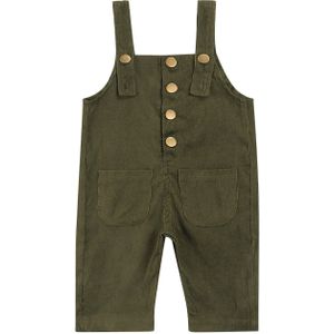 0-5Y Kids Corduroy Jarretel Broek Overalls Jongens Meisjes Herfst Winter Kleding Kinderen Solid Verstelbare Jumpsuit Met Zakken