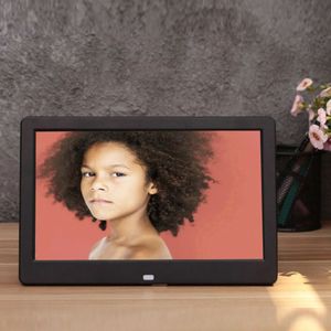 Kerst 10 Inch Scherm Led Backlight Hd 1024*600 Digitale Fotolijst Elektronisch Album Foto Muziek Film Volledige Functie