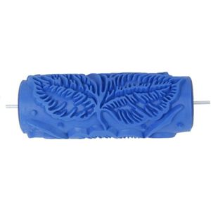 15Cm Blauwe Bloemen Patroon Roller