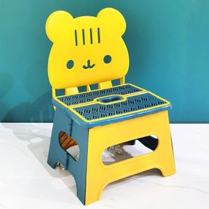 Educhild Kinderen Klapstoel Kind Outdoor Draagbare Camping Picknick Kruk Infant Opvouwbare Plastic Bankje Met Rugleuning Voor Kids