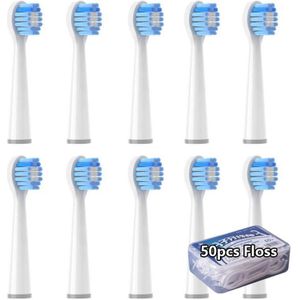10Pcs Vervanging Sonicare Elektrische Tandenborstel Heads Voor Usmile Kid Vacuüm Schoon Zachte Dupont Nozzle Heads Smart Borstel Haren