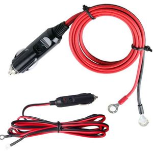 Universele 12V Heavy Duty 15A Mannelijke Plug Draad Sigarettenaansteker Adapter Netsnoer Auto Accessoires