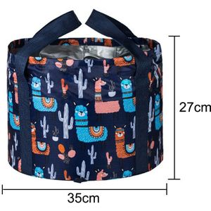 Draagbare Opvouwbare Voetbad Reizen Camping Wastafel Emmer Vouwen Wastafel Voetenbad Emmer Voet Wassen Bad Massage Wassen Emmer