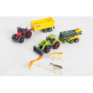 Tractor Farming Kit Tiny Dieren Business Boerderij Bouw Speelgoed Set Educatief Speelgoed Voor Kinderen