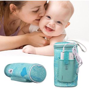 Imbaby Usb Flessenwarmer Heater Geïsoleerde Zak Auto Kachels Drinken Warme Melk Thermostaat Zak Voedsel Warmer Babyvoeding Pouch