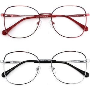 Luxe Vrouwen Decoratieve Glazen Voor Bijziendheid Computer Eyewear Vrouw Brillen Met Frame Voor Vrouwen Recept Grade Bril