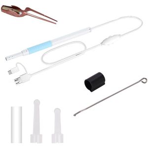 2 Sets/pak Usb Otoscoop In Oor Endoscoop Oor Pick Camera Video Ear Wax Schoon Lepel Ondersteuning Android Pc Type C micro Usb Aansluiten