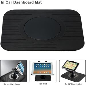 KKmoon Auto-interieur Accessoires GPS Dashboard Mount Houder Nav Dash Mat voor iPad GPS Mobiele Telefoon Antislip Mat auto styling