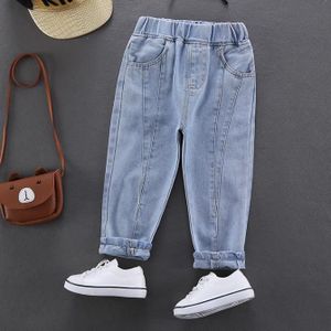 Kinderen Jeans Kinderen Jongens Kleding Jeans Klassieke Broek Kinderen Denim Kleding Lange Bottoms Baby Boy Casual Broek 2-6years