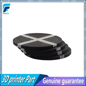 5 M/partij GT2-6mm Open Distributieriem Breedte 6Mm GT2 Riem Rubbr Fiberglass Lengte Gesneden Voor 3D Printer