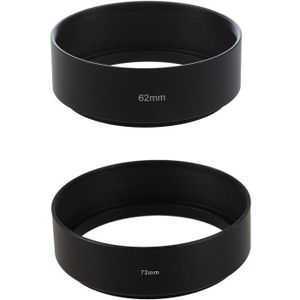 2 Stuks Mount Standaard Metalen Zonnekap Voor Canon Nikon Pentax Sony Olympus, 62Mm & 72Mm