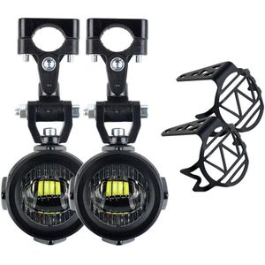 40W Motorfiets Mistlamp Led Extra Lamp Montage Schakelaar Voor Bmw R 1200 Gs Adventure Lc voor Honda CRF1000L