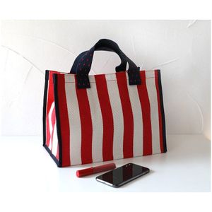 Tas Voor Vrouwen Strand Bolsa Feminina Streep Waterdichte Bolsa Playa Grande Borse Da Donna Canvas Handtas Sac Femme shopper