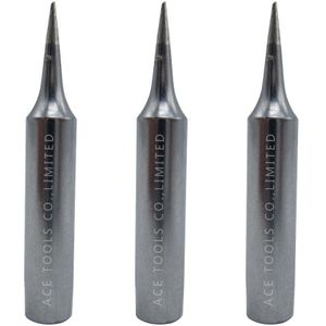 Solderen Tip 900M-T-0.8C Bevel 0.8Mm Voor Hakko 936 907 Milwaukee M12SI-0 Radio Shack 64-053 Yihua 936 X-Tronics 3020 Iron Bit