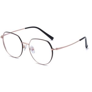 Glazen Voor Man En Vrouw Pure Titanium Volledige Velg Frame Eyewears Ronde Vorm Broadside Frame Bijziendheid Bril