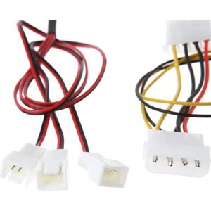 3 Kanaals Computer Pc Cooling Fan Controller Cooler Speed Regulator Voor Pci Temperatuurregeling Regelgeving Cpu Fan