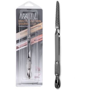 Rvs Nail Vormgeven Pincet, Vormgeven Tang Voor Uitbreiding Nail Crystal Nagels, Nagel Gereedschappen