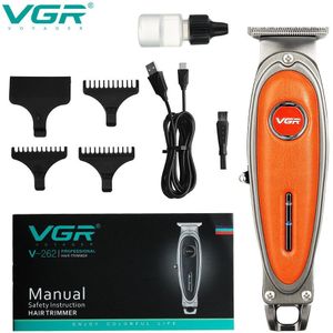 Vgr Elektrische Scheermes, Retro Oplaadbare Elektrische Tondeuse, Draagbare Olie-Tip Tondeuse V-262