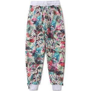 Lindsey Seader Graffiti Kleurrijke Print Joggingbroek Streetwear Hip Hop Dance Casual Jogger Broek Harajuku Heren Mode Broek