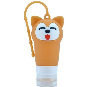 1 Cartoon Doseren Fles Reizen Siliconen Fles Shampoo Fles Douchegel Kleine Lotion Cosmetische Fles